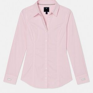 Express | The Essential Shirt - Original Fit | Light Pink | Large